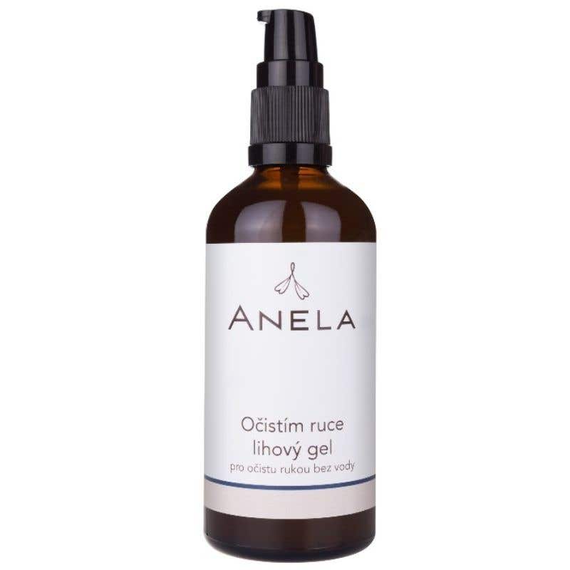 Anela Očistím ruce – Lihový gel na očistu rukou bez vody 100 ml