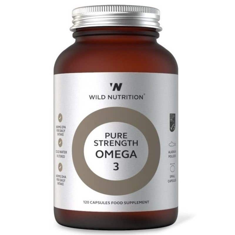 Wild Nutrition Pure Strength Omega 3 120 kapslí
