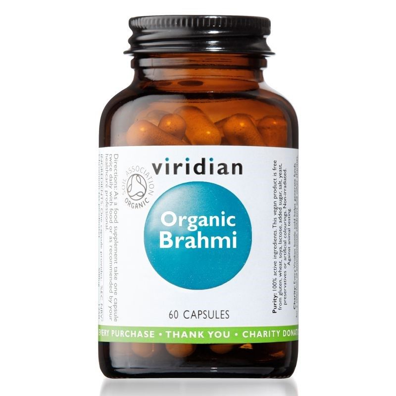 Viridian Organic Brahmi 60 kapslí 