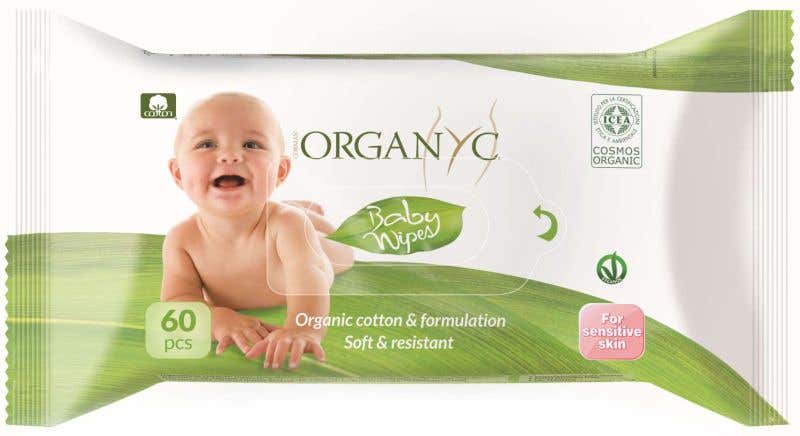 Organyc Detské čistiace obrúsky 60 ks