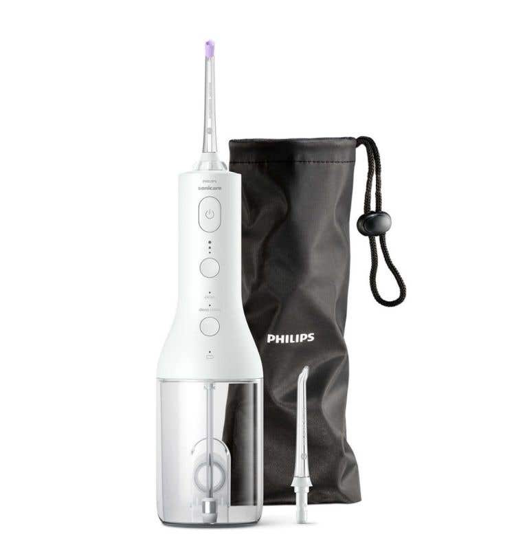 Philips Sonicare Power Flosser - Přenosná ústní sprcha HX3826/31 – bílá