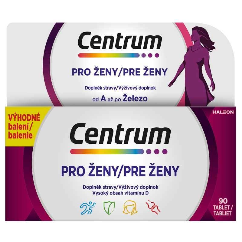 Centrum Multivitamín pro ženy 90 tablet