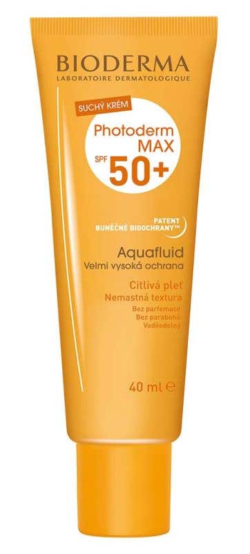 Bioderma Photoderm Max Aquafluid neutrální SPF 50+ 40 ml 1+1
