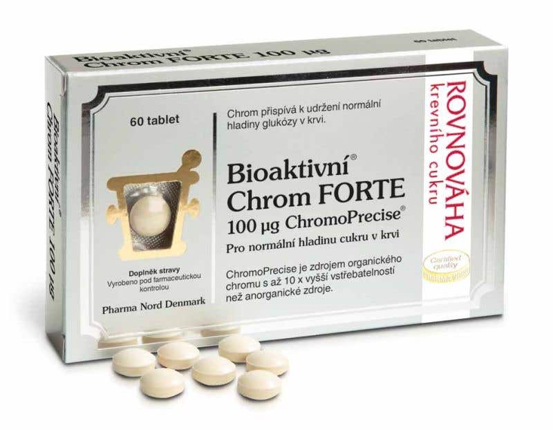 Pharma Nord Bioaktivní Chrom FORTE 100mcg 60 tablet