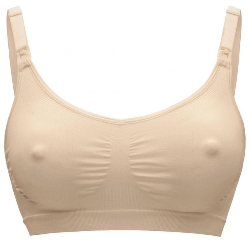 Medela Těhotenská a kojící podprsenka Keep Cool béžová velikost M