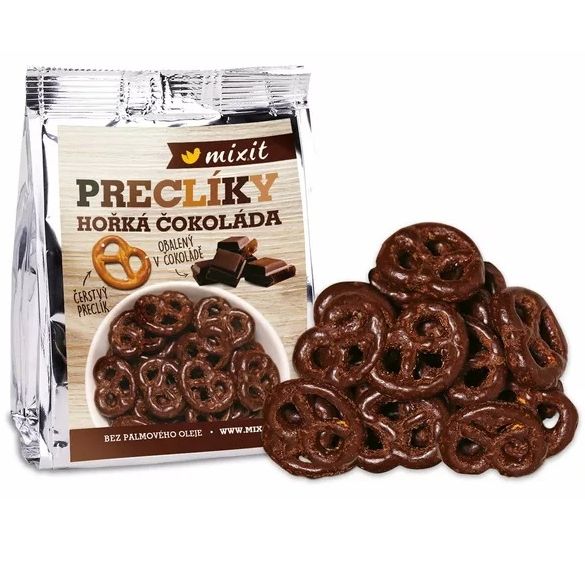 Mixit Preclíky do kapsy – Hořká čokoláda 70 g 