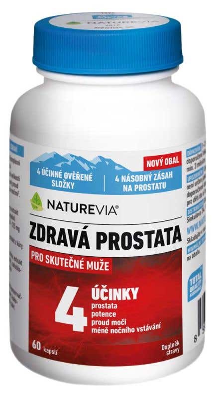 Swiss NatureVia Zdravá prostata 60 kapslí