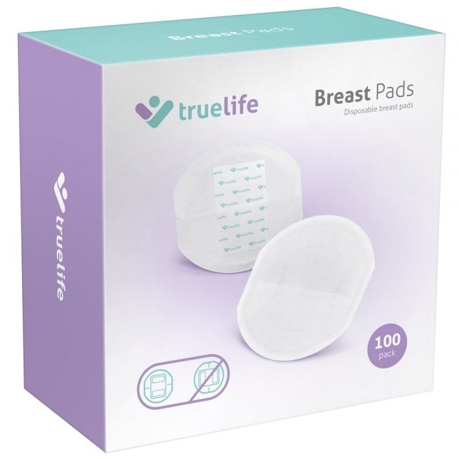 TrueLife Breast Pads – jednorazové prsné vložky 100 ks