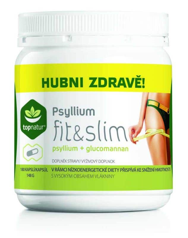 Topnatur Psyllium fit & slim 180 kapsúl