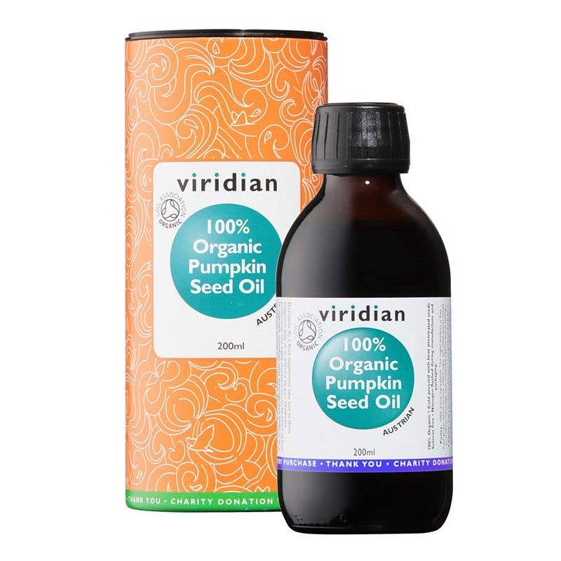 Viridian Pumpkin Seed Oil - Olej z dýňových semínek 200 ml