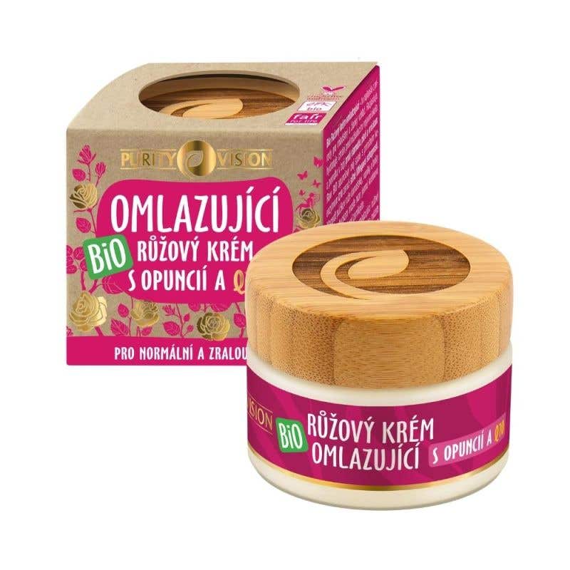 Purity Vision Růžový krém omlazující BIO 40 ml