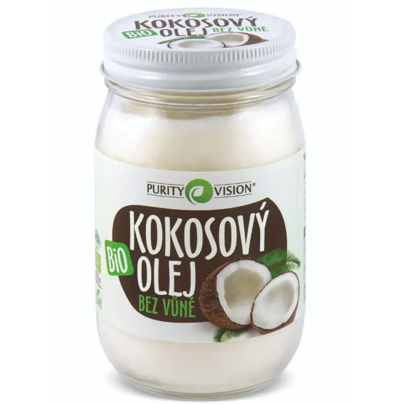 Purity Vision Kokosový olej bez vůně BIO 420 ml 