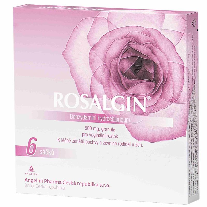 Rosalgin prášek pro přípravu vaginální roztoku 6x 0,5 g