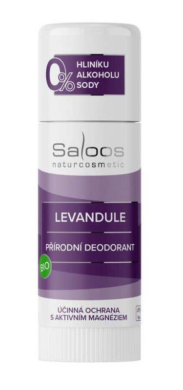 Saloos Přírodní deodorant Levandule BIO 60 g