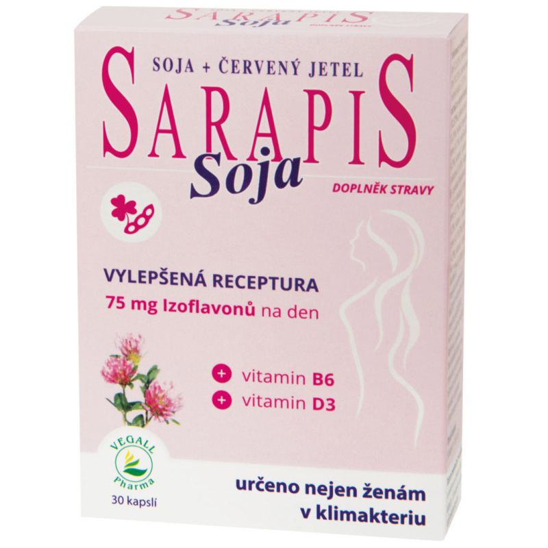 Sarapis soja 30 kapslí