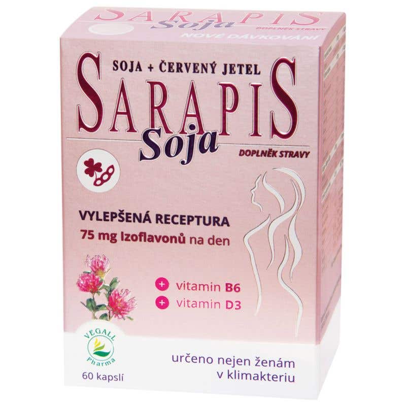 Sarapis soja 60 kapslí