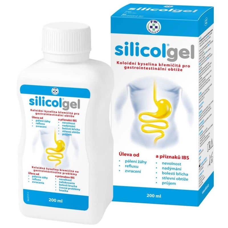 Silicolgel na gastrointestinální problémy 200 ml