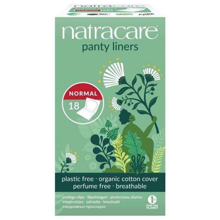 Natracare Slipové vložky Normal – jednotlivě balené 18 ks