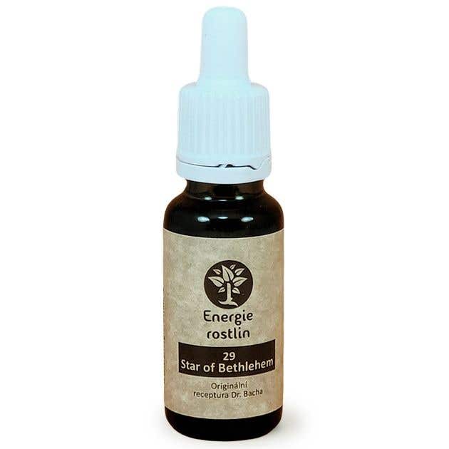 Energie rostlin Bachové esencie 29 - Star of Bethlehem Esencia útechy 20 ml