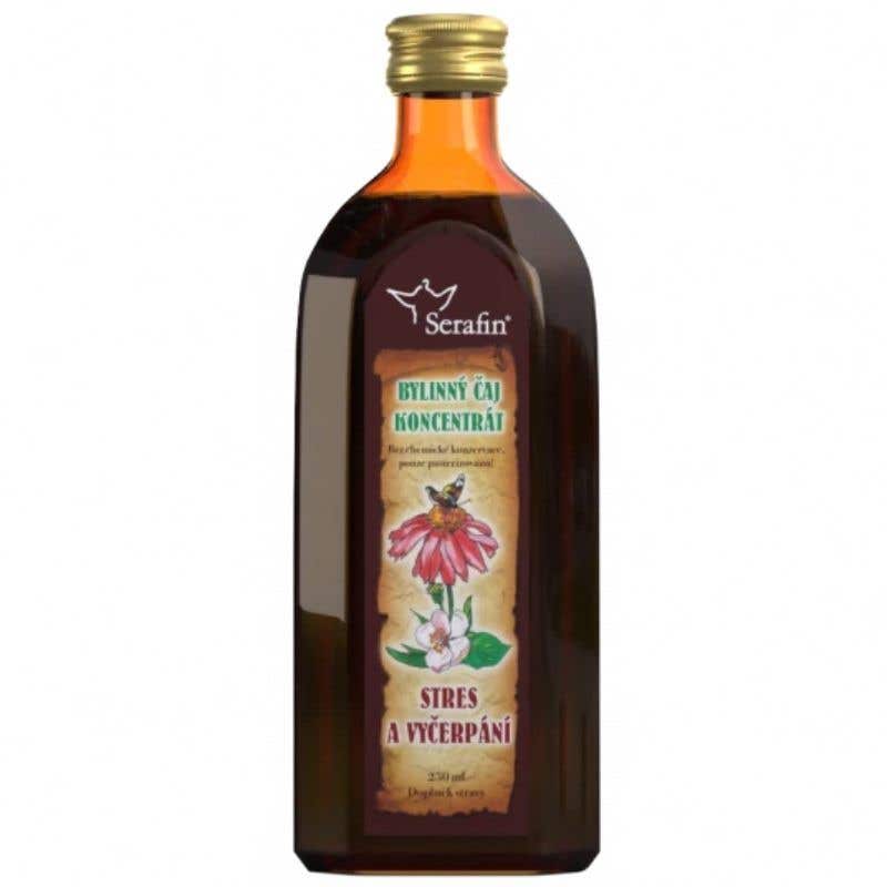 Serafin Stres a vyčerpání – čajový koncentrát 250 ml