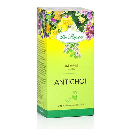 Dr. Popov Antichol bylinný čaj sáčkový 30 g
