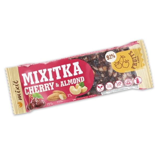 Mixit Mixitka Bez lepku - Třešeň + mandle 45 g