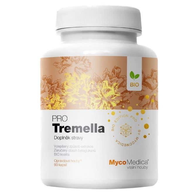 MycoMedica Tremella PRO BIO 90 rostlinných kapslí