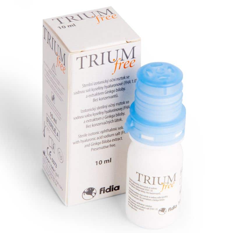 Trium free očné kvapky 10 ml