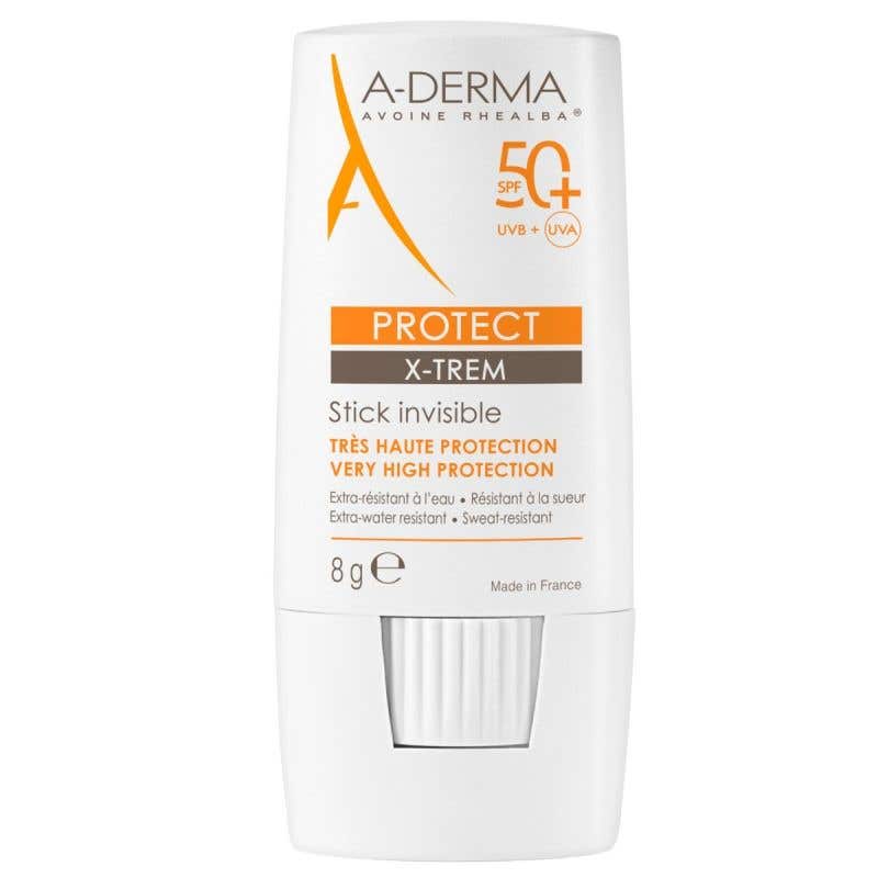 A-Derma Protect X-Trem Transparentní tyčinka SPF 50+ 8 g