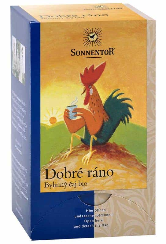 Sonnentor Čaj Dobré ráno BIO 18 nálevových sáčků