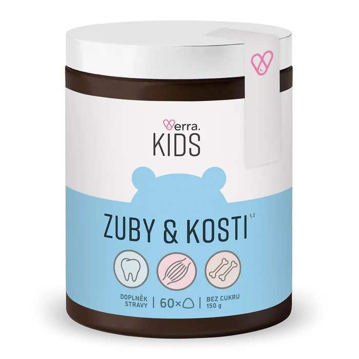Verra Kids Zuby & Kosti pro děti 60 gumídků