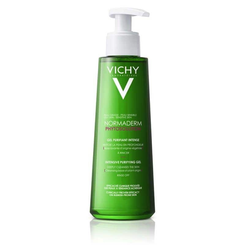 Vichy Normaderm Phytosolution - Intenzivní čisticí gel pro pleť se sklonem k akné 400 ml 