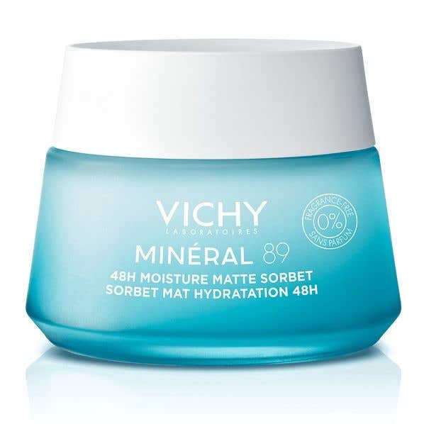 Vichy Minéral 89 48H Hydratačný zmatňujúci sorbet 50 ml