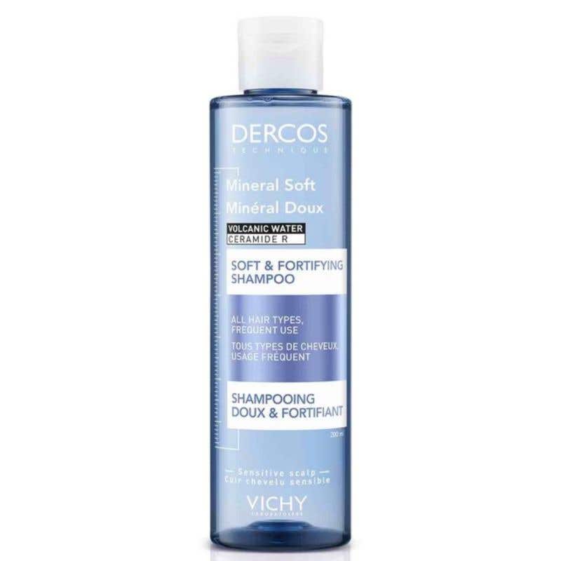 Vichy Dercos Mineral Soft Jemný a posilující šampon 200 ml