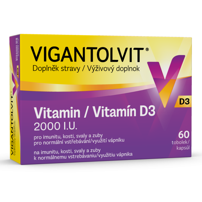 VigantolVit D3 2000 IU 60 tobolek