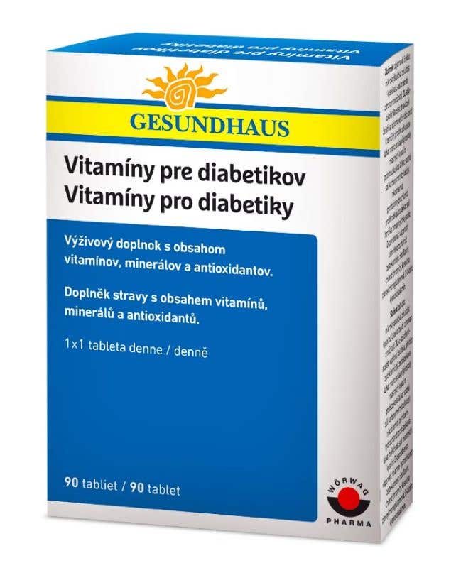GesundHaus Vitamíny pro diabetiky 90 tablet