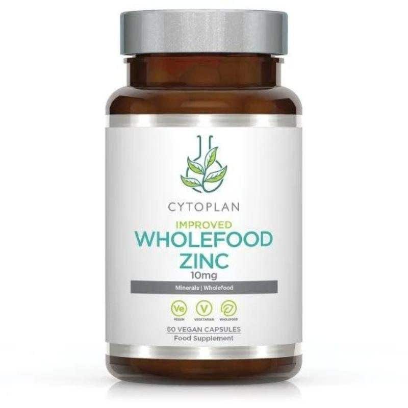 Cytoplan Wholefood Zinc - Zinek z rostlinného zdroje 60 veganských kapslí