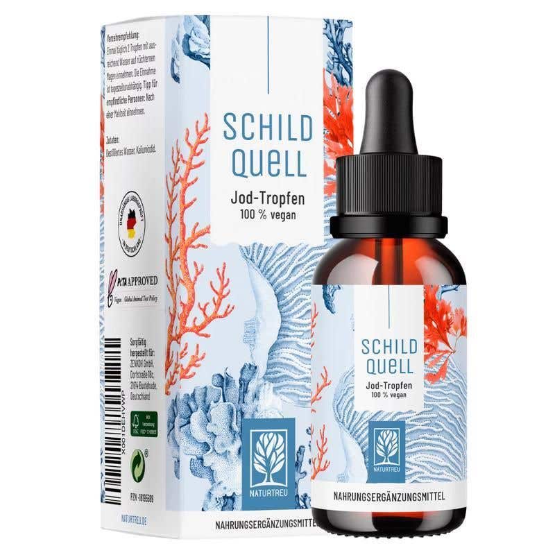 Naturtreu Zdroj ochrany – jód vegan kapky 50 ml