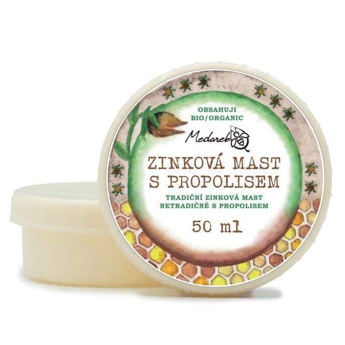 Medarek Zinková mast s propolisem BIO 50 ml