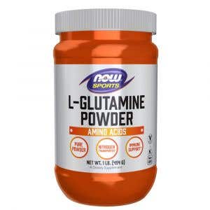 Now Foods L-Glutamine čistý prášok 454 g