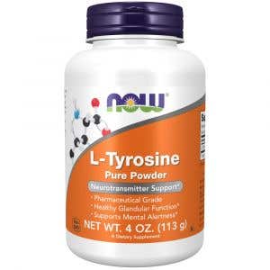 Now Foods L-Tyrosine čistý prášek 113 g