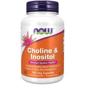 Now Cholin & Inositol 500 mg 100 kapslí
