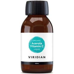 Viridian Acerola Liquid C Organic - BIO Vitamín C tekutý 100 ml