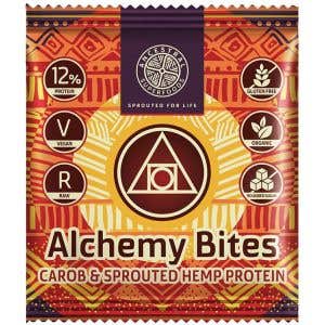 Ancestral Superfoods Alchemy Bites - Raw sušienky - karob a proteín z naklíčených konopných semien BIO 40 g