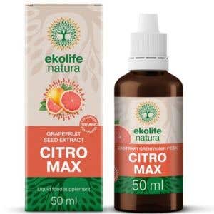 Ekolife Natura Citro Max Organic - Extrakt zo semienok grepfruitu BIO 50ml
