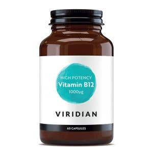 Viridian High Potency Vitamín B12 1000ug 60 kapsúl