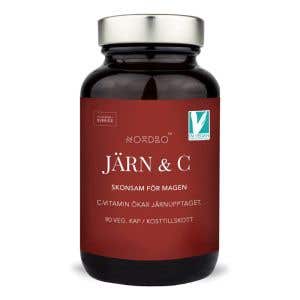 Nordbo Järn & C - Železo a Vitamín C 90 kapsúl