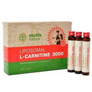 Ekolife Natura Liposomal L-Carnitine 3000mg - L-karnitin v lipozomální formě 350 ml