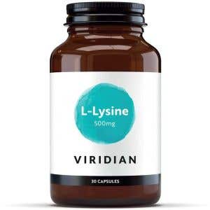 Viridian L-Lysine 30 kapsúl