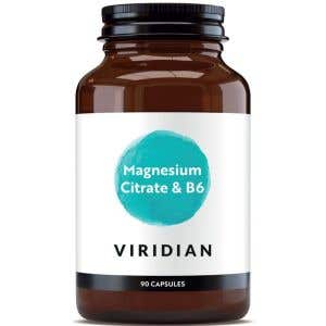 Viridian Magnesium Citrate with Vitamín B6 90 kapsúl